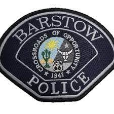 Barstow California Police Department patch