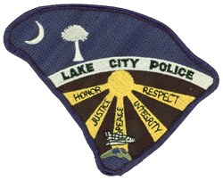 Lake City South Carolina Police Department patch