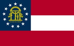 State flag of Georgia