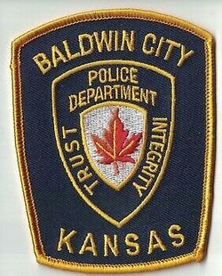 Baldwin City Kansas Police Department patch