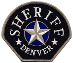 Denver Colorado Sheriff's Department patch