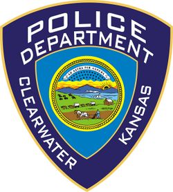 Clearwater Kansas Police Department patch