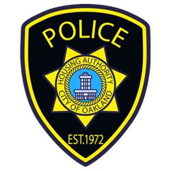 Oakland California Housing Authority Police Department patch