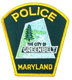 Greenbelt Maryland Police Department patch