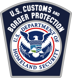 U.S. Customs and Border Protection patch