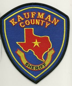 Kaufman County Texas Sheriff's Officepatch