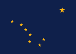 State flag of Alaska