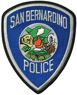 San Bernardino California Police Department patch