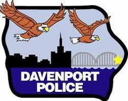 Davenport Iowa Police Department patch