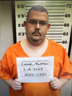 Matthew Cozad booking photo