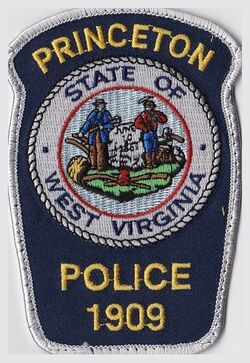 Princeton West Virginia Police Department patch