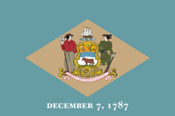 State flag of Delaware