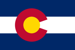State flag of Colorado