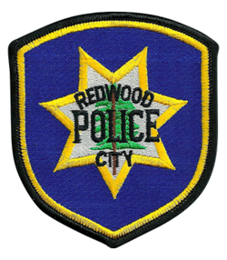 Redwood City California Police Department patch