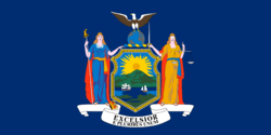 State flag of New York