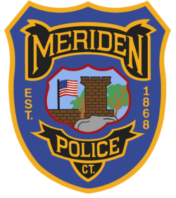 Meriden Connecticut Police Department patch