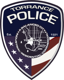 Torrance California Police Department patch