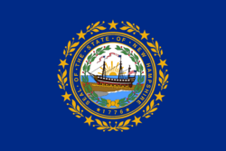 State flag of New Hampshire